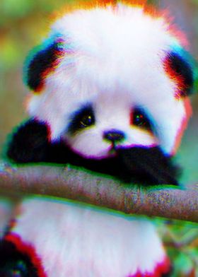 Cute Panda 3D