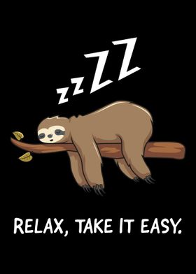 Sloth Lazy Chill Relax gif