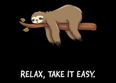 Sloth Lazy Chill Relax gif