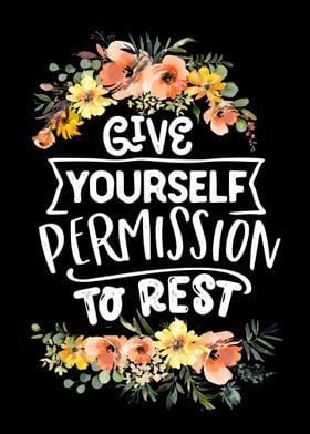 Permission to rest