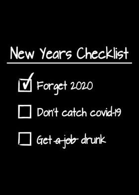 New years checklist