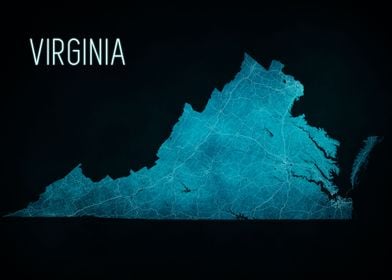 Virginia State Map