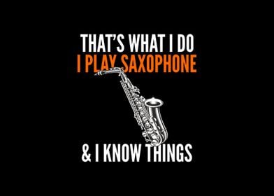 I Play Saxophone Funny