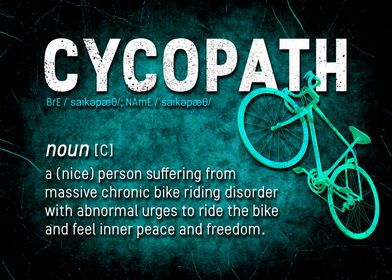 Cycopath Bicycle Humor