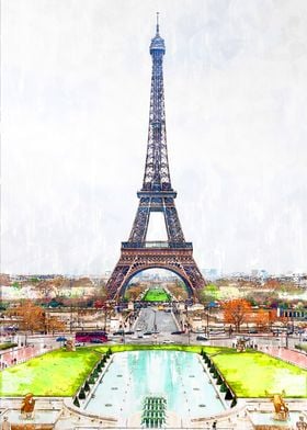 Eiffel Tower Structure