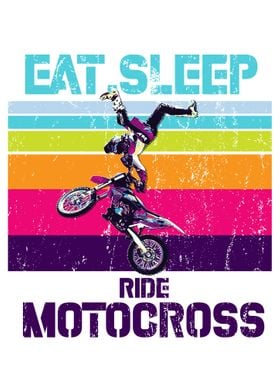 EAT SLEEP RIDE MOTOCROSS