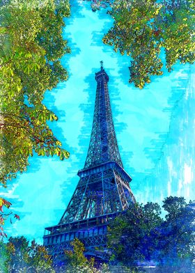 Paris Eiffel Tower France