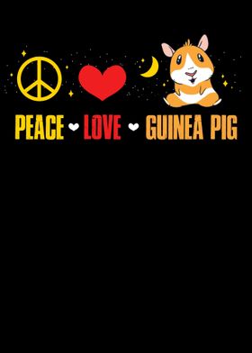 Peace Love Guinea Pig