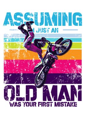 assuming just old man