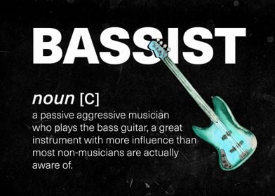 The Bassist funny Explain