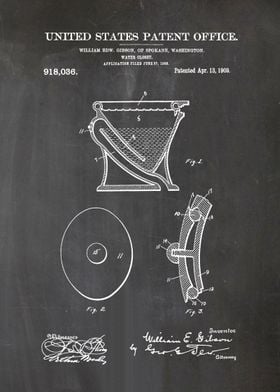 15 Water Closet Patent