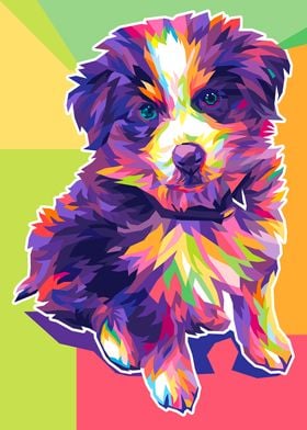 puppys wpap pop art