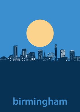 birmingham minimal blue