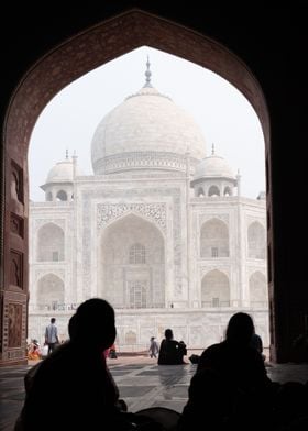 Taj Mahal from the side