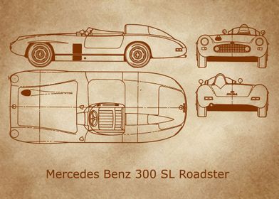 Mercedes Benz 300 SL Roads