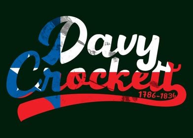 Davy Crockett Typography