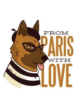 From Paris German Shepherd