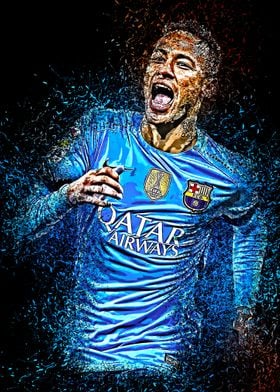 Neymar poster 