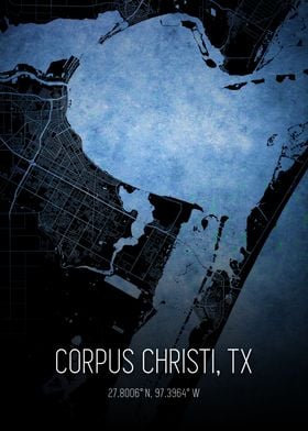 Corpus Christi Map