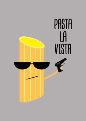 Funny Pasta Wall Art Decor