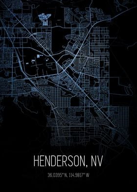 Henderson City Map