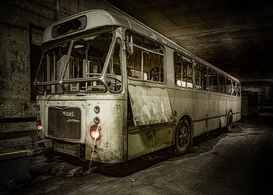 The white bus