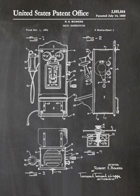 20 Vintage Telephone Pate