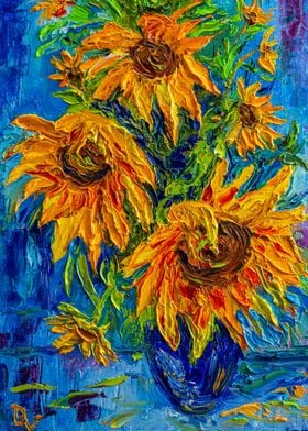 Sunflowers bouquet