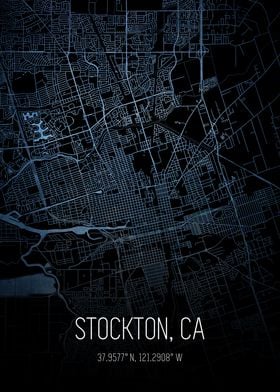 Stockton City Map