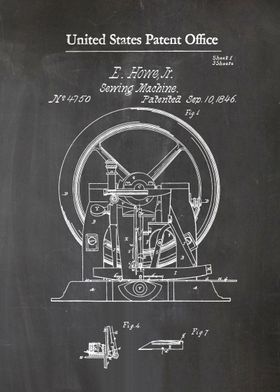 19 Sewing Machine Patent 