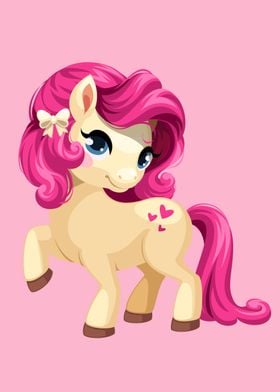 Cute pony