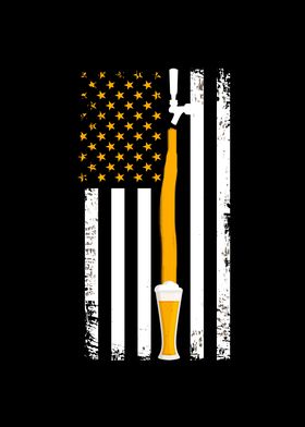 Craft Beer American Flag