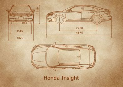 Honda Insight 2020  old