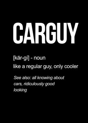 Car Guy Definition Funny