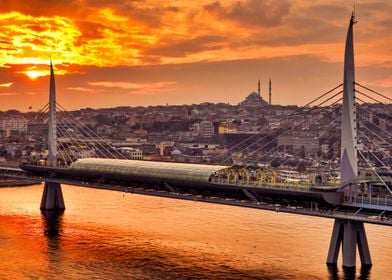 Golden Horn Metro Bridge