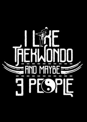 Taekwondo Maybe 3 People