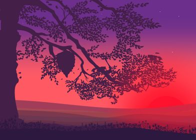 Silhouette Landscapes