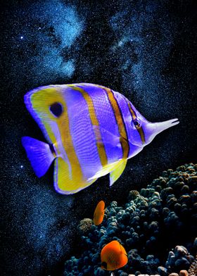 Amazing Violet Fish