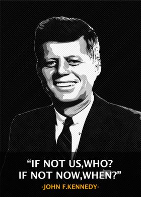 John F Kennedy Qoute