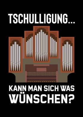 Orgel Kirchen Spruch