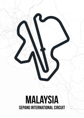 Sepang Racetrack Circuit