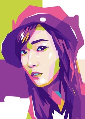 JESSICA SNSD POP ART