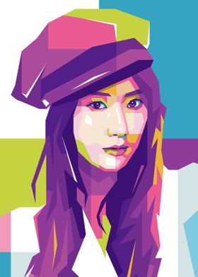 YOONA SNSD POP ART