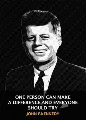 John F Kennedy Qoute