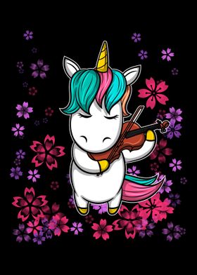 Unicorn Music Violin flowe