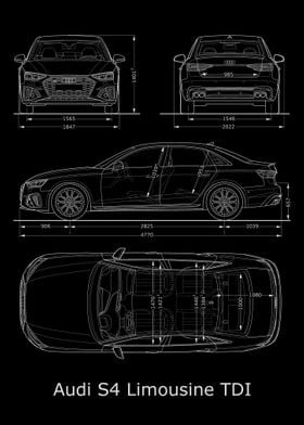 Audi S4 Limousine TDI 2019