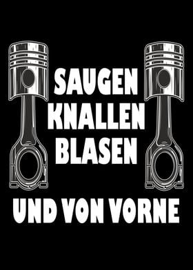 Saugen Knallen Blasen