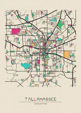 Tallahassee Map