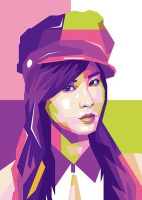 SEOHYUN SNSD POP ART