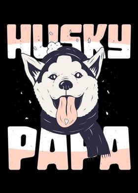 Husky Papa Huskies Father